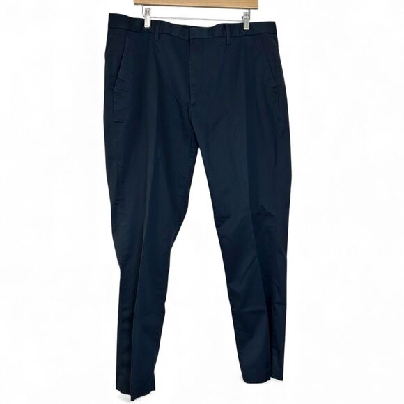Bonobos Men's Navy Blue Monday Business Casual Wear Pants 38 / 30 Athletic Cut - Picture 1 of 5